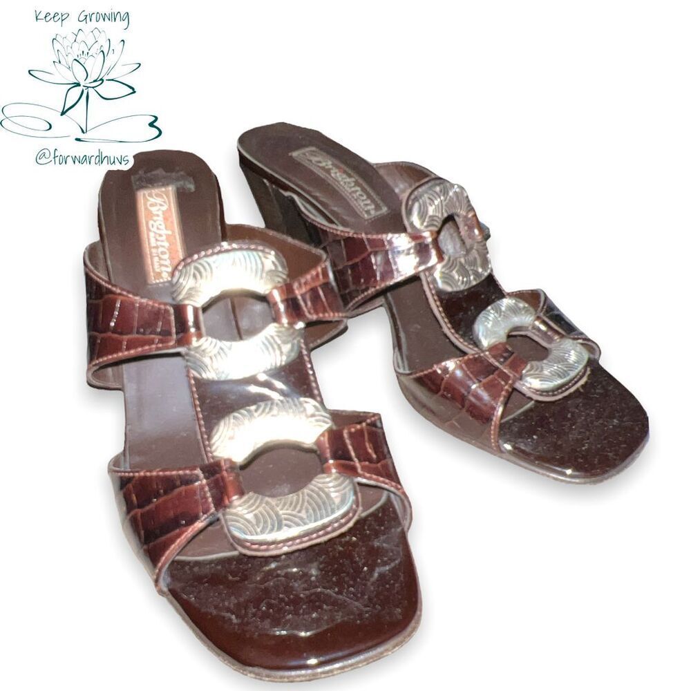 Brighton Ritz 3” Heel Sandals Size 7.5